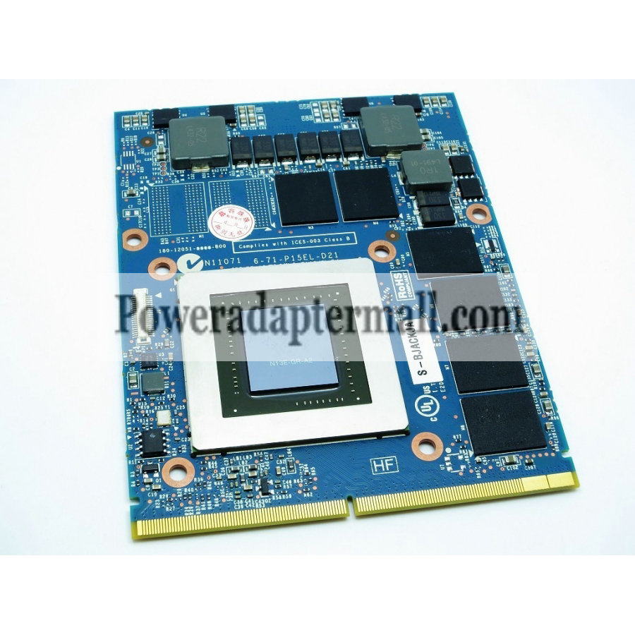 Clevo P150EM NVIDIA GTX 670MX 3GB DDR5 MXM 3.0 VGA Video Card Clevo P150EM NVIDIA GTX 670MX 3GB DDR5 MXM 3.0 VGA Video Card